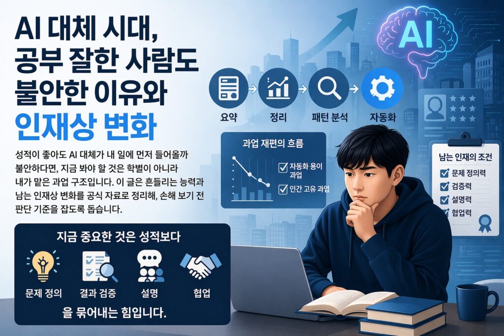 AI 대체 시대, 살아 남는 인재의 조건